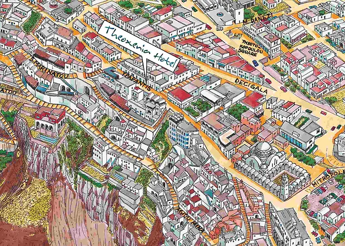 酒店 Theoxenia Caldera 4*